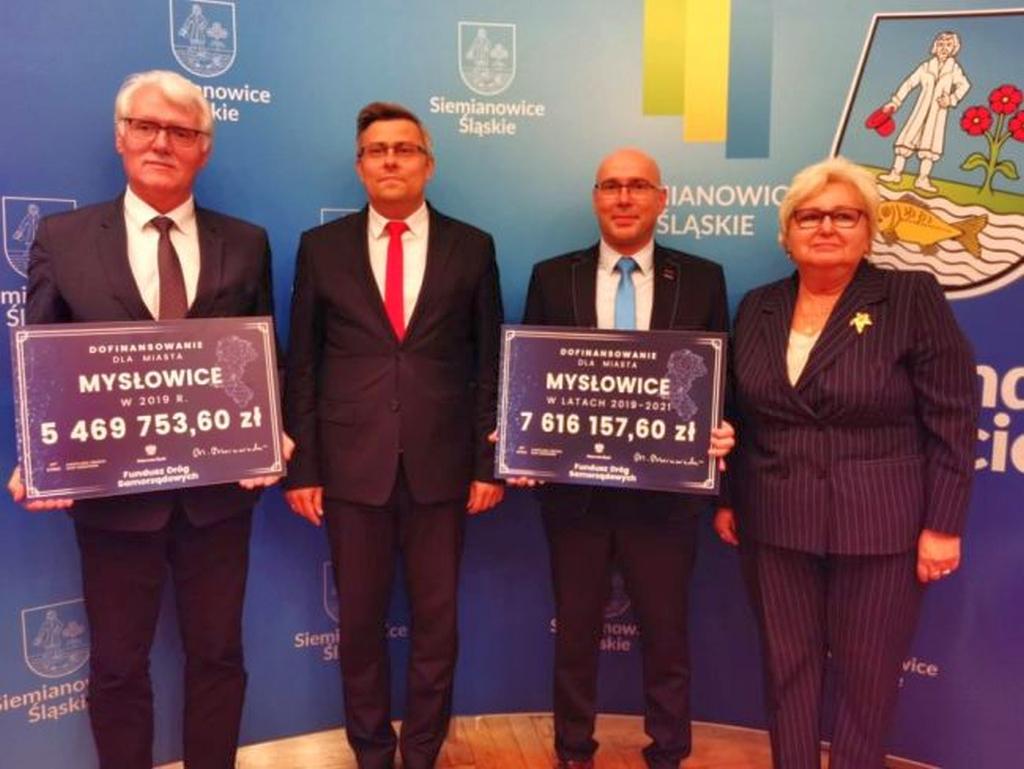 13 mln zł na remonty dla Mysłowic z Funduszu Dróg Samorządowych