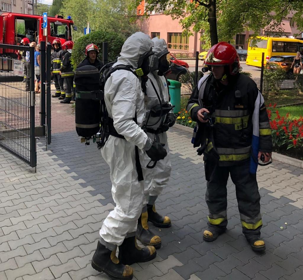 W szkole rozlała się formalina. Interweniowała straż pożarna