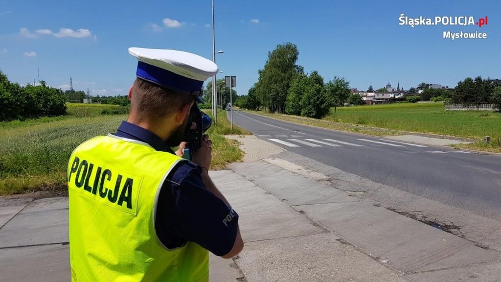 Noga z gazu! Policjanci prowadzą kaskadowe pomiary prędkości
