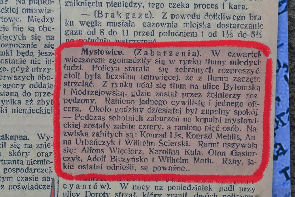 Tak 100 lat temu pisali o powstaniu