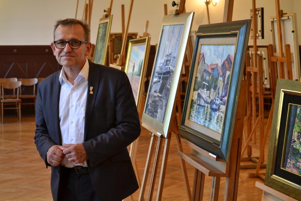 Kąty Adama Plackowskiego na wystawie w ILO