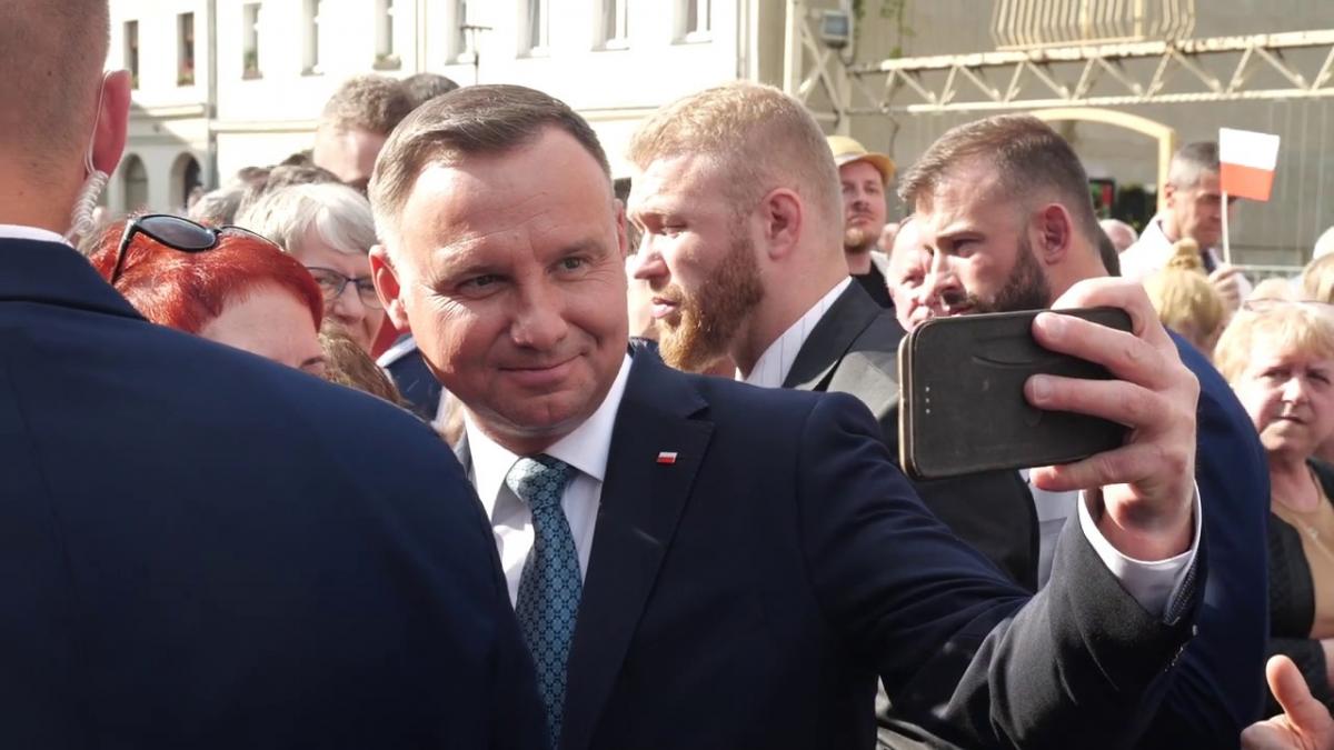 Prezydent Andrzej Duda w Mysłowicach
