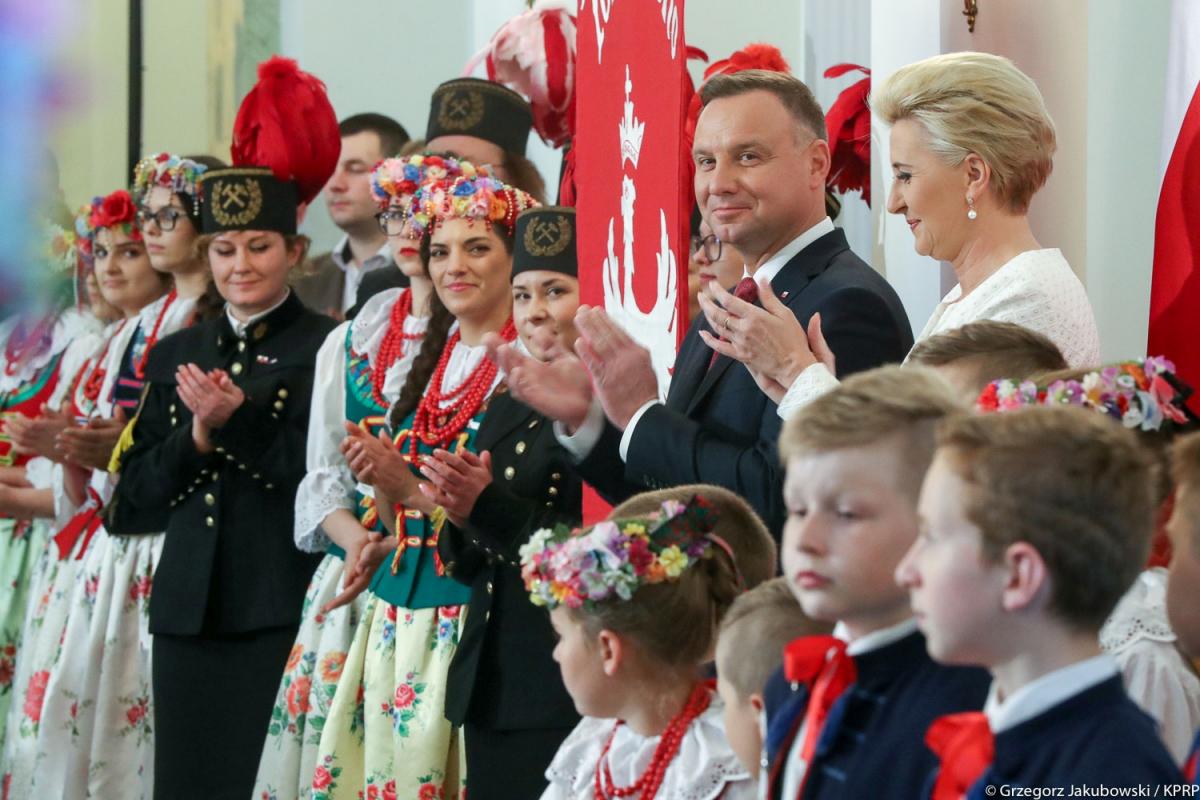 Prezydent Duda spotkał się z mieszkańcami Śląska