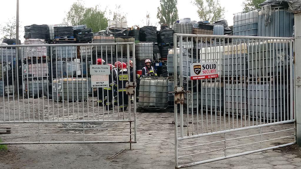 Wyciek chemikaliów w Brzezince
