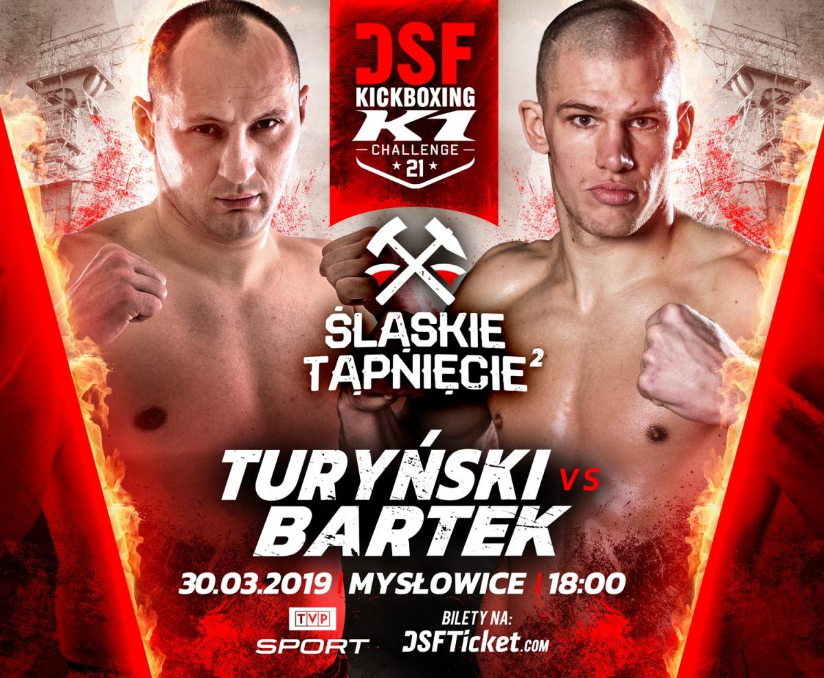 Gala sportów walki - DSF 21: Śląskie Tąpnięcie 2. 30 marca w Mysłowicach