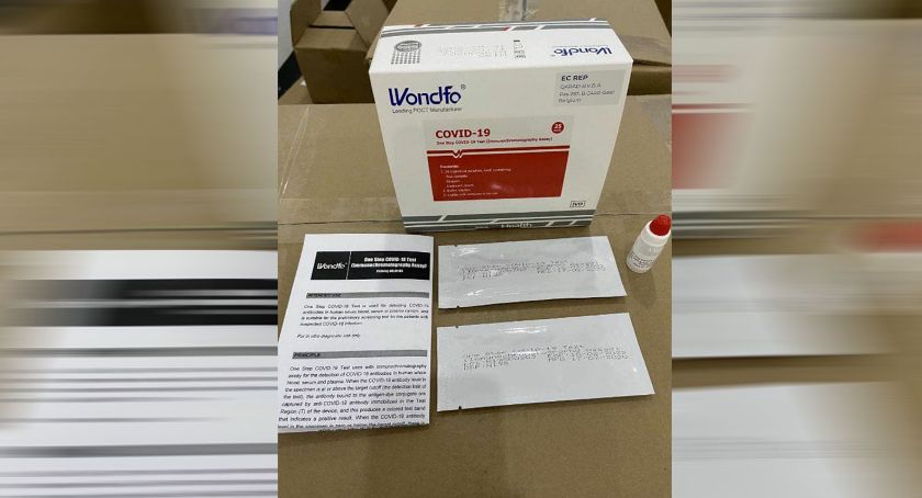 Będą badać obecność przeciwciał. Otrzymali 3 tys. testów