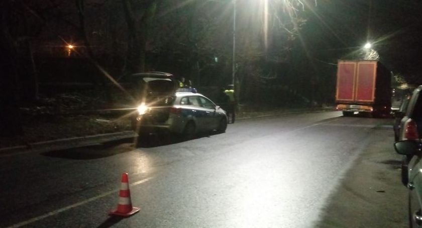 Potrącenie pieszego na ul. Towarowej 
