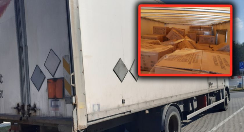 Wybuchowa ciężarówka na A4