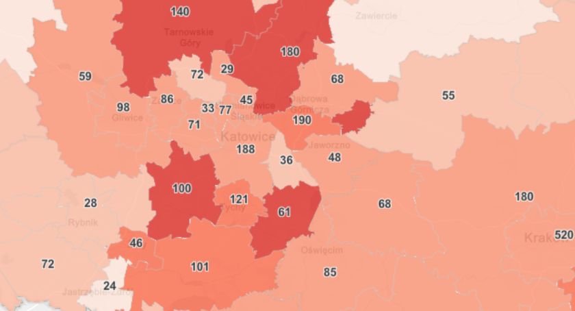 Aktualna sytuacja epidemiologiczna w Mysłowicach - 29 marca