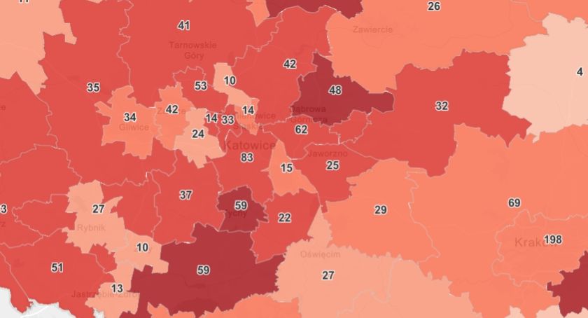 Aktualna sytuacja epidemiologiczna w Mysłowicach - 6 kwietnia