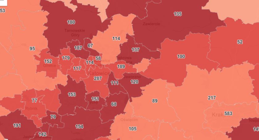 Aktualna sytuacja epidemiologiczna w Mysłowicach - 9 kwietnia
