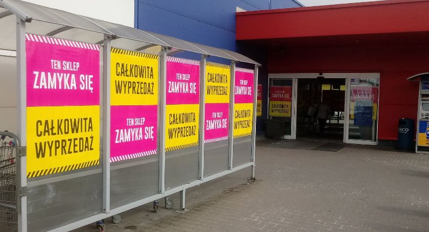 Ostatni miesiąc Tesco w Mysłowicach. Rozpoczęła się wyprzedaż