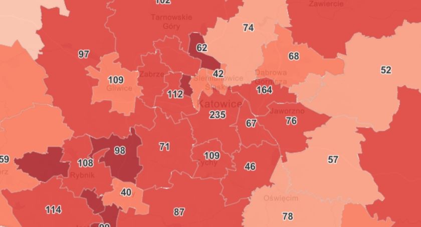 Aktualna sytuacja epidemiologiczna w Mysłowicach - 14 kwietnia