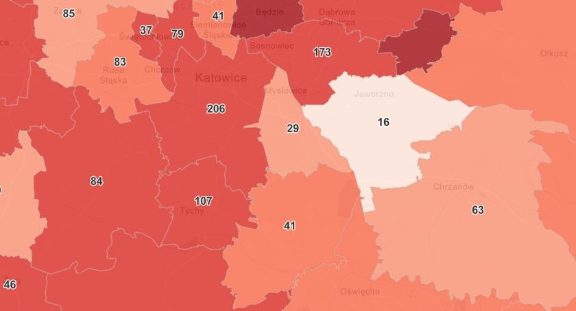 Aktualna sytuacja epidemiologiczna w Mysłowicach - 15 kwietnia