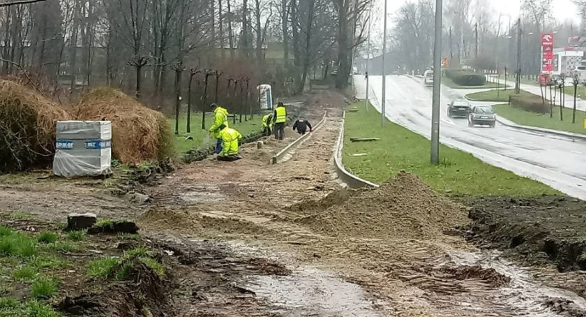 Miasto rozkopane. Trwa budowa dróg rowerowych