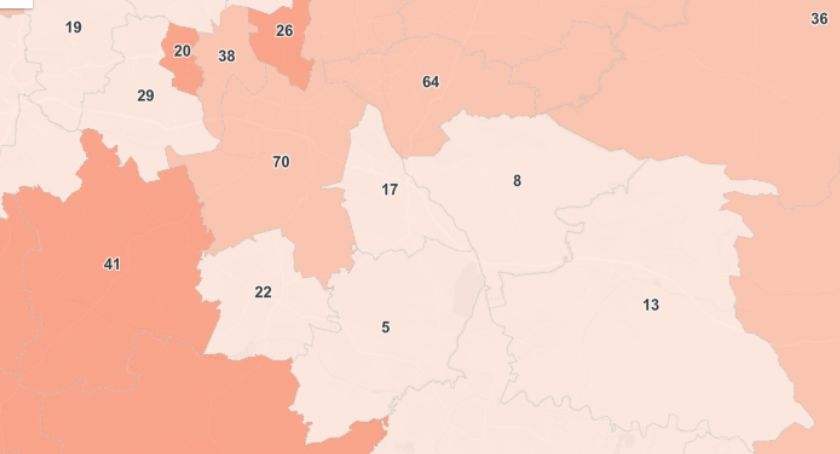 Aktualna sytuacja epidemiologiczna w Mysłowicach - 25 kwietnia