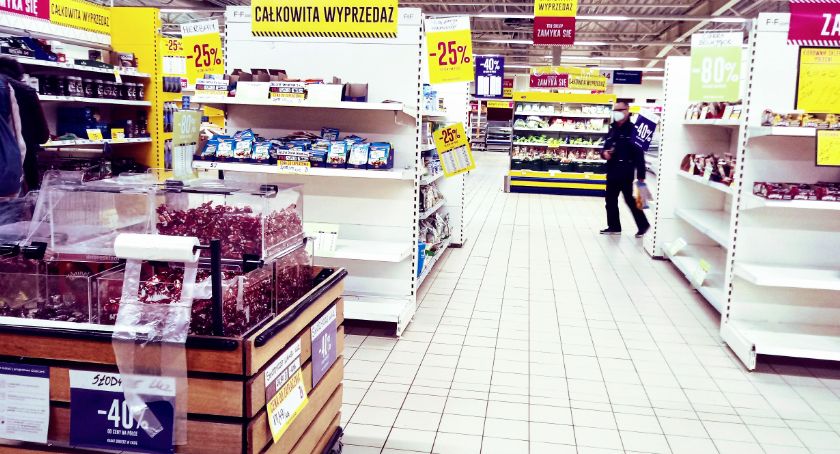 Ostatnie dni Tesco przy ul. Kwiatowej