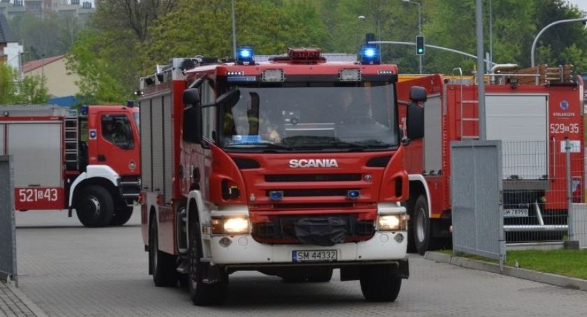 Interwencje straży pożarnej po burzy