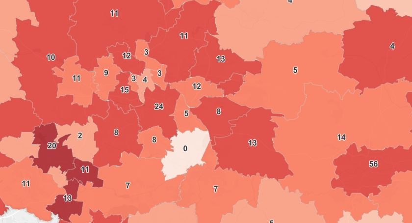 Aktualna sytuacja epidemiologiczna w Mysłowicach - 19 maja