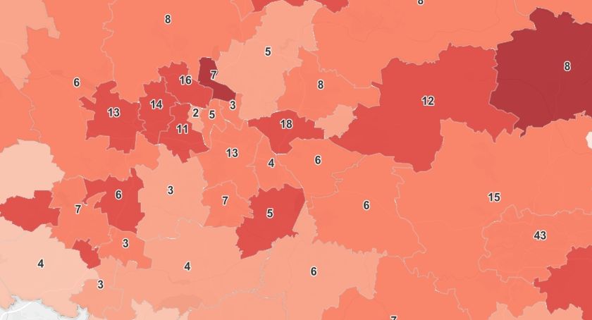 Aktualna sytuacja epidemiologiczna w Mysłowicach - 20 maja