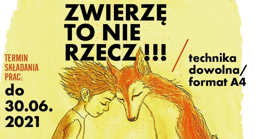 „Zwierzę to nie rzecz”. Wystartował ogólnopolski konkurs plastyczny 