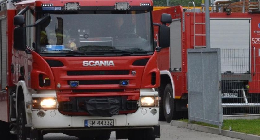 Pożar mieszkania na Rymerze
