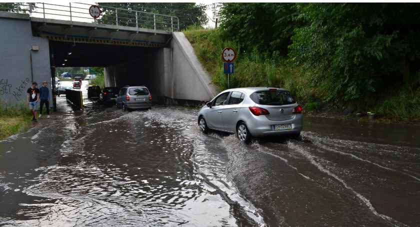 Mysłowice po ulewie