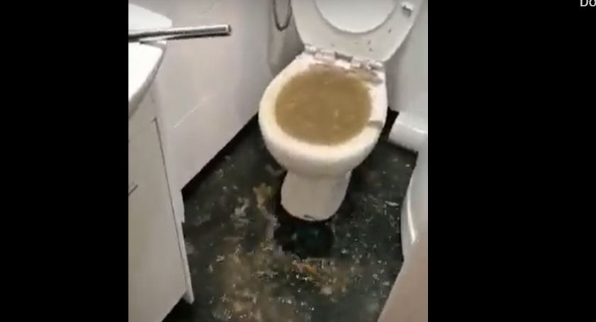 Koszmar młodej rodziny. Mieszkanie doszczętnie zalały fekalia