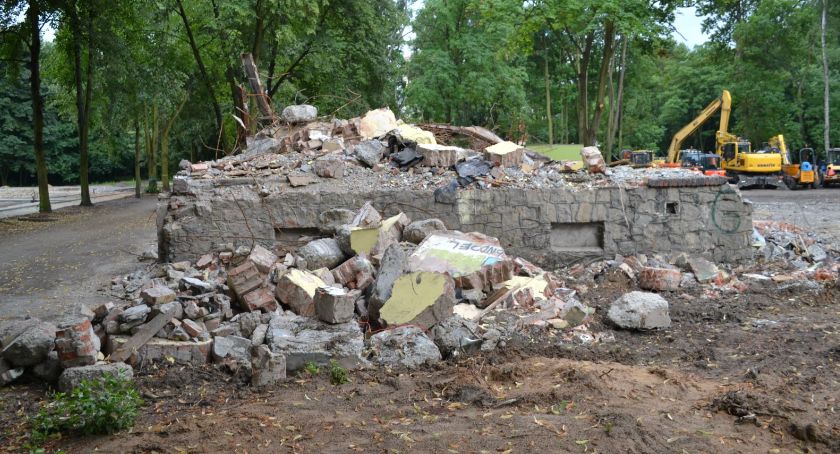 Muszla w Parku Zamkowym przeszła do historii