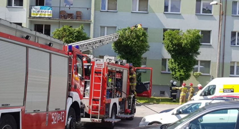 Wyciek gazu w bloku przy ul. Piastów Śląskich