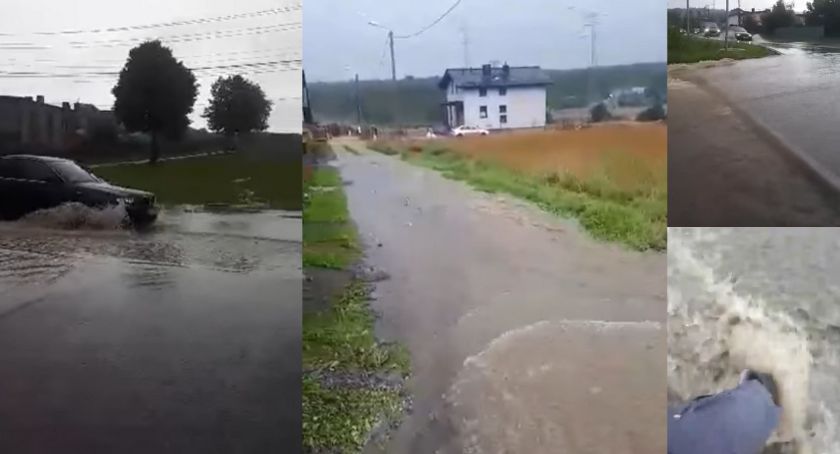 Wyremontowana ulica 3 maja zamieniła się w rzekę