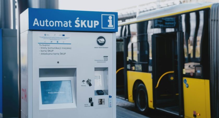 Na Wesołej stanie biletomat