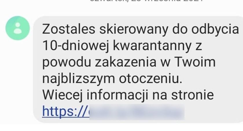 Uwaga na SMS-y o kwarantannie. Oszuści chcą wyłudzić nasze dane