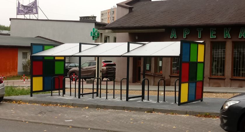 Nowe wiaty parkingowe dla rowerów