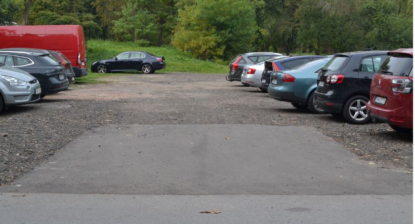 Poprawili wjazd na parking przy ul. Kaczej