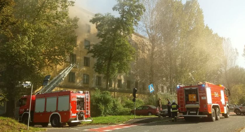 Pali się dawny hotel Gościniec [zdjęcia]