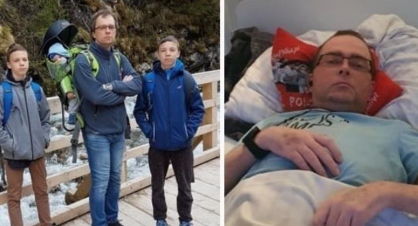 Po wypadku chce stanąć na nogi i zagrać z synami w piłkę. Zbiórka na rehabilitację mysłowiczanina