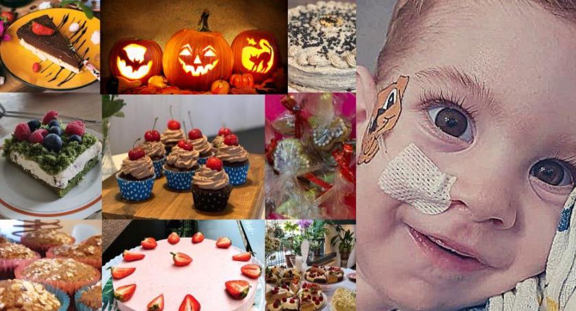 Halloweenowy kiermasz ciast dla Filipka Cholewy