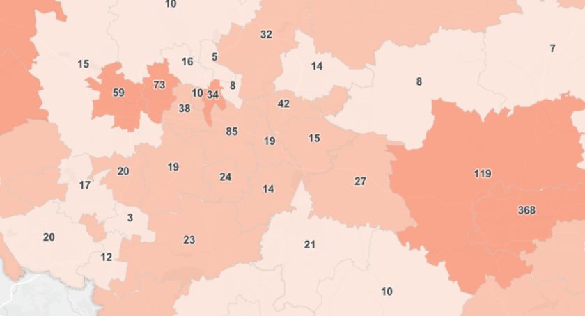 Aktualna sytuacja epidemiologiczna w Mysłowicach - 9 listopada