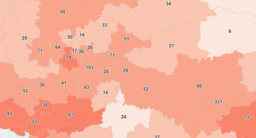 Aktualna sytuacja epidemiologiczna w Mysłowicach - 10 listopada