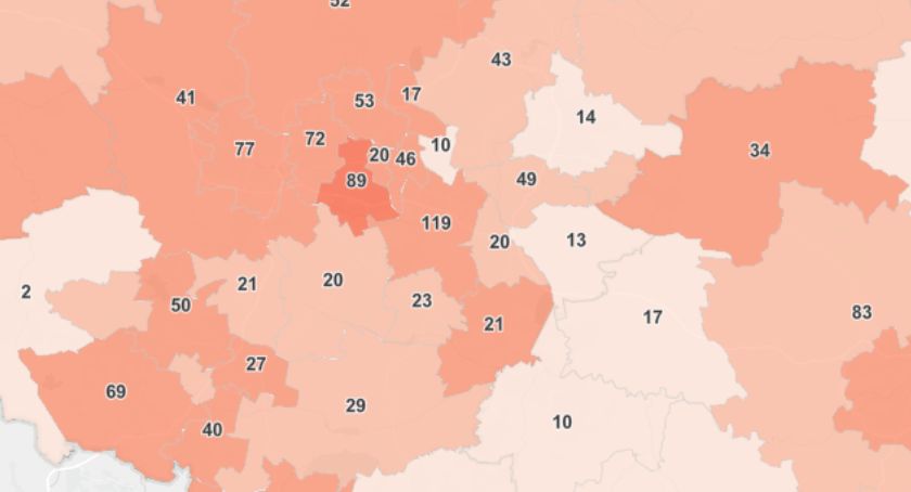 Aktualna sytuacja epidemiologiczna w Mysłowicach - 11 listopada