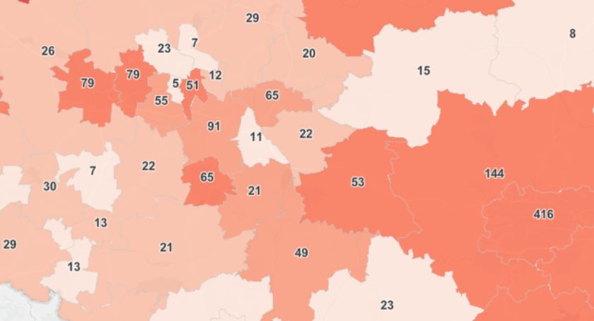 Aktualna sytuacja epidemiologiczna w Mysłowicach - 16 listopada