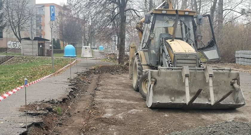 Ul. Kazimierza Wielkiego w remoncie