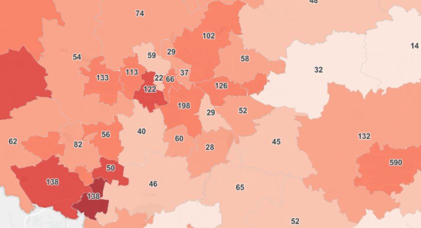 Aktualna sytuacja epidemiologiczna w Mysłowicach - 18 listopada