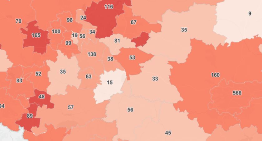Aktualna sytuacja epidemiologiczna w Mysłowicach - 20 listopada
