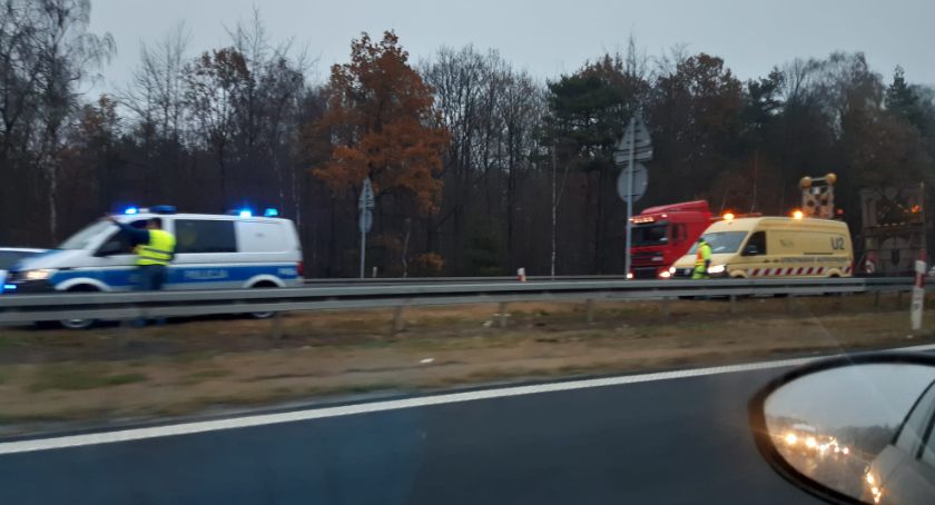Na autostradzie A4 w Mysłowicach zderzyło się 6 samochodów