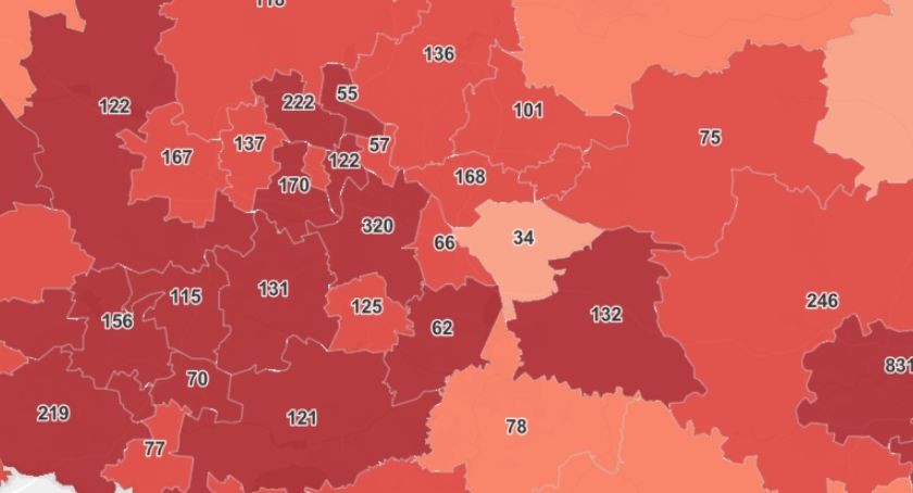 Aktualna sytuacja epidemiologiczna w Mysłowicach - 1 grudnia