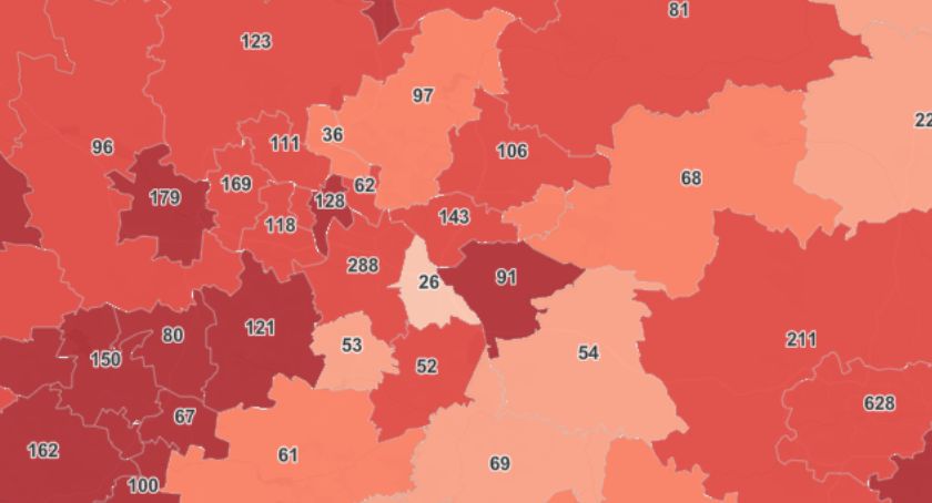 Aktualna sytuacja epidemiologiczna w Mysłowicach - 2 grudnia