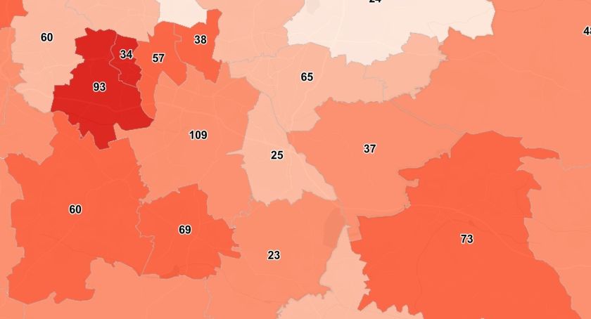 Aktualna sytuacja epidemiologiczna w Mysłowicach - 6 grudnia