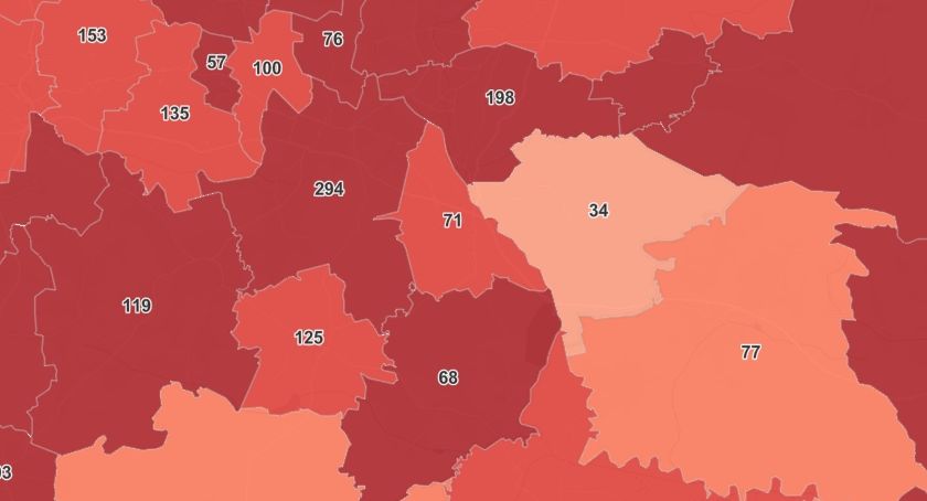 Aktualna sytuacja epidemiologiczna w Mysłowicach - 8 grudnia